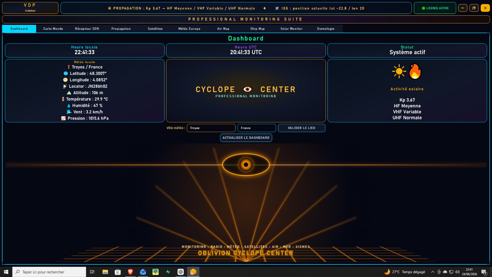 Capture d'écran 4 — Oblivion Cyclope Center